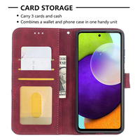 Skórzany portfel etui na telefony dla Samsung Galaxy A01 A02S A03S A10 A11 A12 A13 A21S A22 A31 A32 A33 A50 A51 A52 A53 A70 A71 A72 przypadku 4